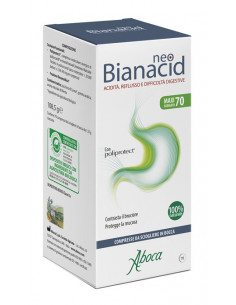 NeoBianacid contro acidità, reflusso e difficoltà digestive 70 compresse masticabili