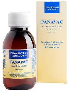Panavac sciroppo 125ml panahomeo | Clubfarma