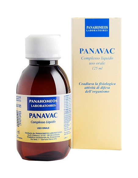 Panavac sciroppo 125ml panahomeo