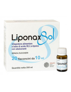 Liponax sol 20 flaconcini 10ml | Clubfarma