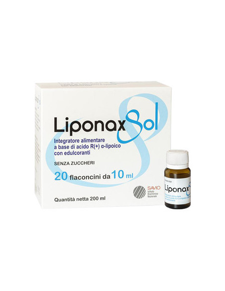 Liponax sol 20 flaconcini 10ml