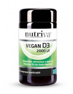 Nutriva vegan d3 60 compresse 2000ui