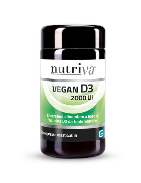 Nutriva vegan d3 60 compresse 2000ui