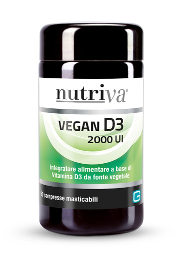 Nutriva vegan d3 60cpr 2000ui