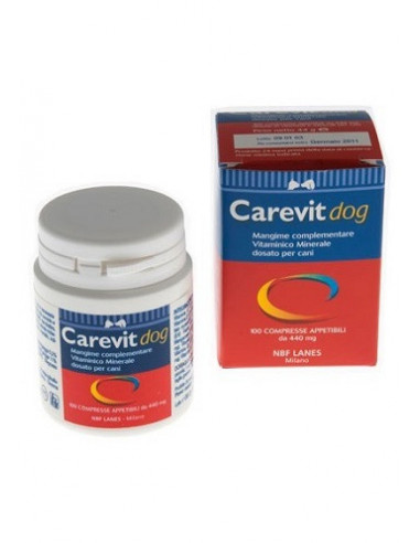 Carevit dog mangime 100cpr