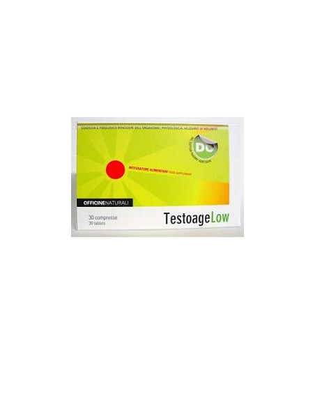 Testoage low 30 compresse 850mg bg