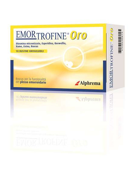 Emortrofine oro 18 bustine