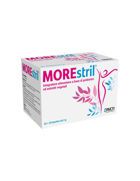 Morestril 20 piu 20 bustine
