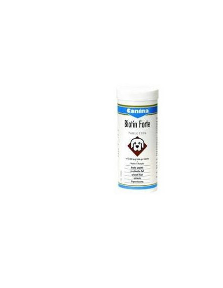 Canina pharma biotin forte 30 tavolette dermatiti del cane 100gr