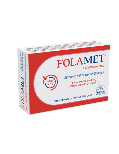 Folamet 30cpr 500mg