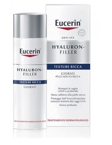Eucerin hyaluronic-filler texture ricca giorno 50ml