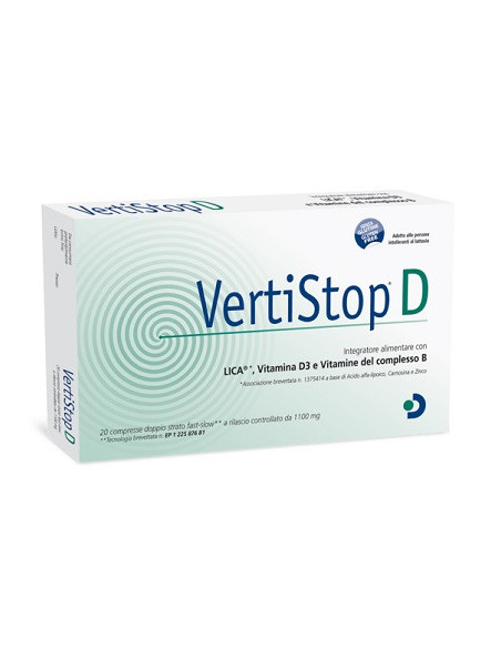 Vertistop d 20 compresse