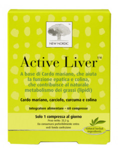 Active liver 60 compresse - NEW NORDIC | Clubfarma