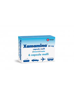 Xamamina 50mg 6 capsule molli
