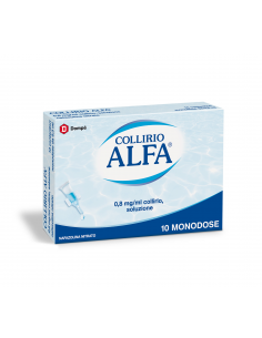 Collirio alfa dec*10cont 0,3ml