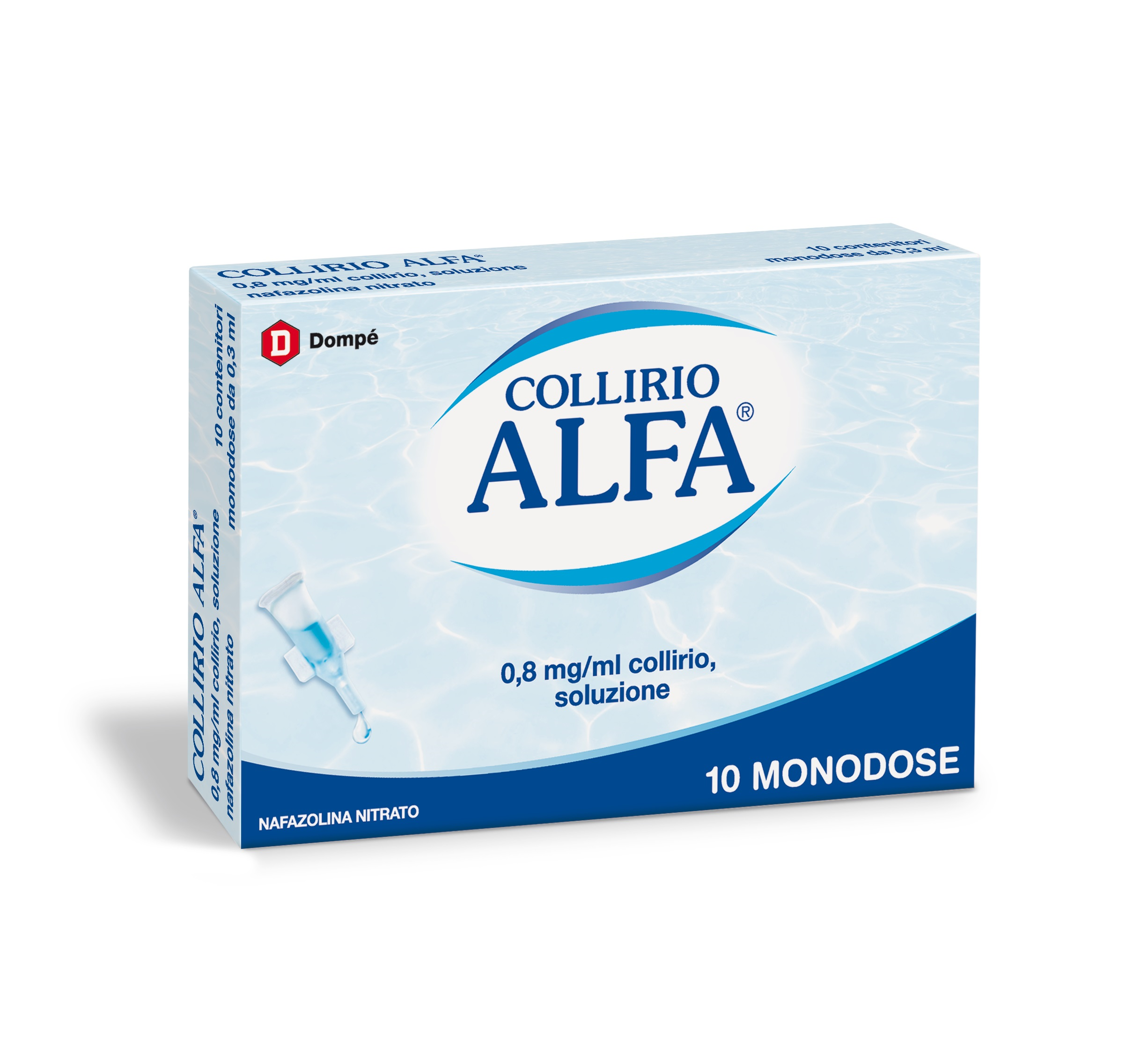 Collirio alfa dec*10cont 0,3ml