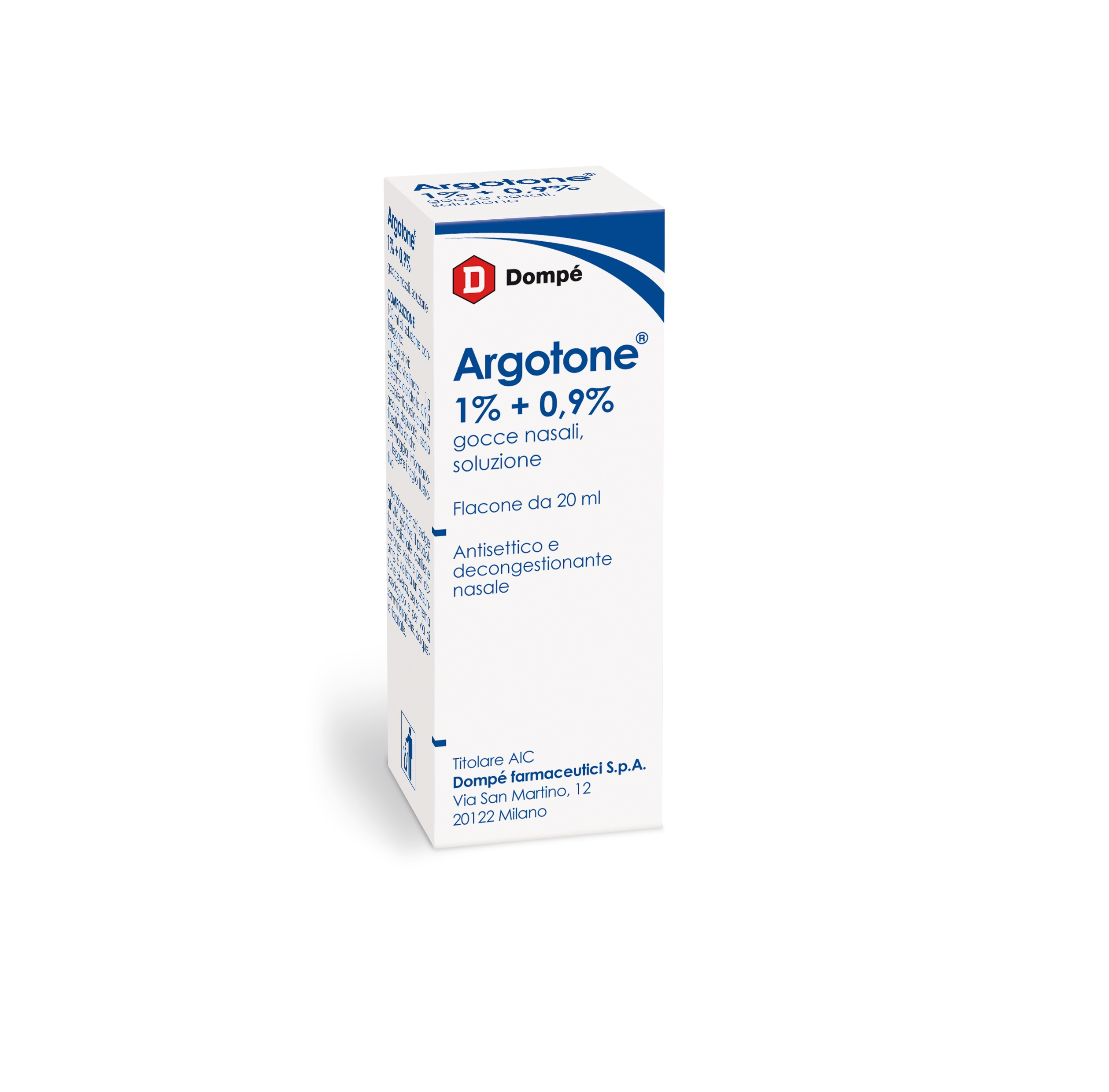 Argotone*gtt rino 20ml 1%+0,9%