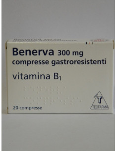Benerva*20 compresse 300mg