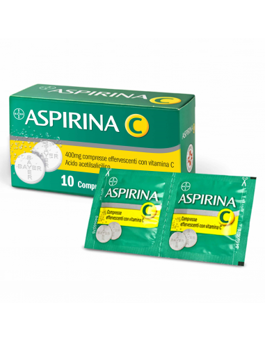 ASPIRINA C*10CPR EFF 400+240MG