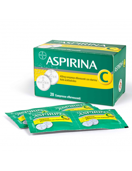 Aspirina c 20 compresse effervescenti 400+240mg
