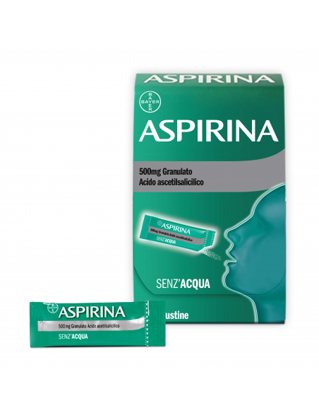 Aspirina*os grat 10 bustine 500mg