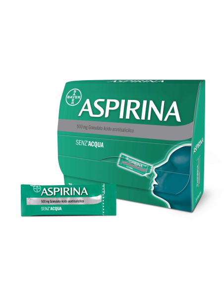 Aspirina*os grat 20 bustine 500mg