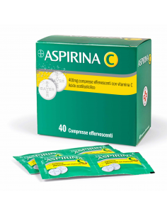 Aspirina c*40 compresse eff 400+240mg