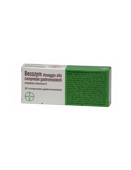 Becozym*20cpr gastrores