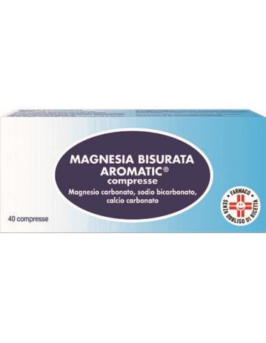 Magnesia bisurata arom*40cpr