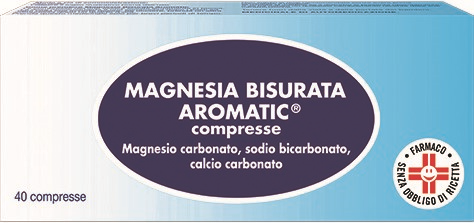 Magnesia bisurata arom*40cpr