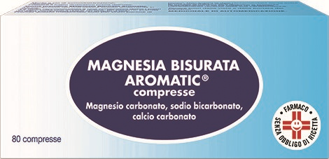 Magnesia bisurata arom*80cpr