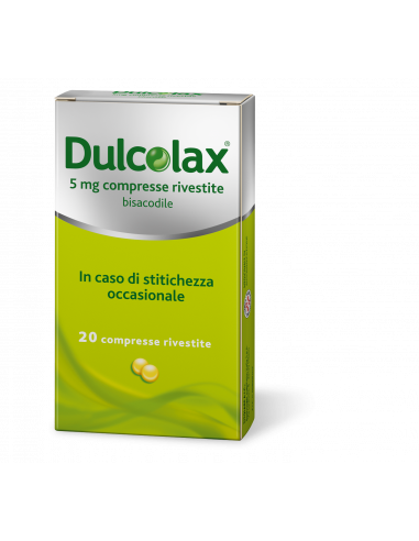 Dulcolax compresse contro la stitichezza occasionale 20 compresse rivestite 5 mg
