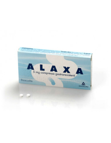 Alaxa 20 compresse gastroresistenti 5mg