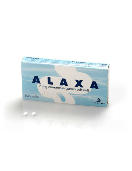 Alaxa 20 compresse gastroresistenti 5mg