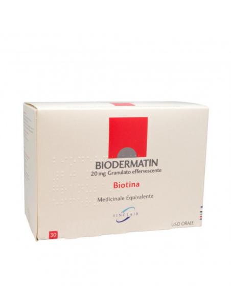 Biodermatin*grat 30 bustine 20mg