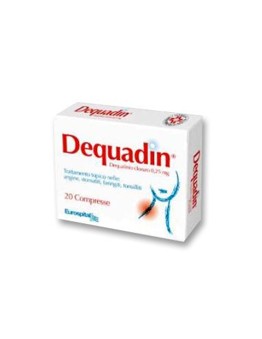 Dequadin*20cpr 0,25mg