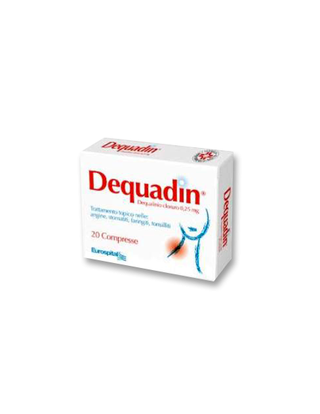 Dequadin*20 compresse 0,25mg