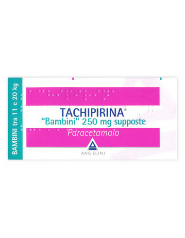 Tachipirina bambini 10 supposte 250mg