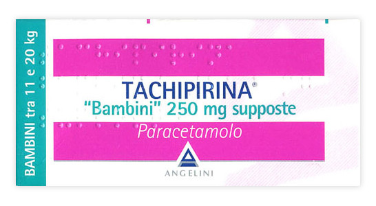 Image of Tachipirina bambini 10 supposte 250mg cod085