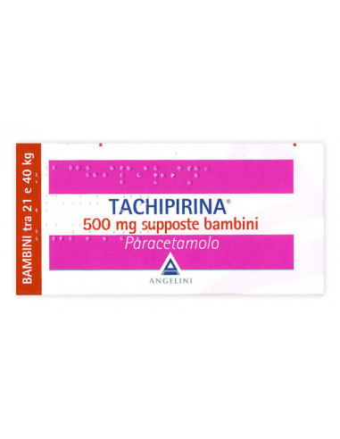 Tachipirina bambini 10 supposte 500mg