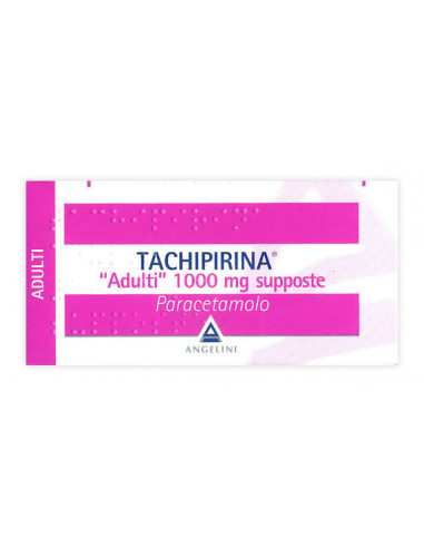 TACHIPIRINA*AD 10SUPP 1000MG