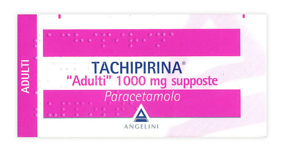 Image of Tachipirina adulti 10 supposte 1000mg cod085