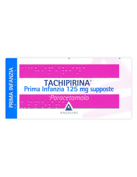 Tachipirina prima infanzia 10 supposte 125mg