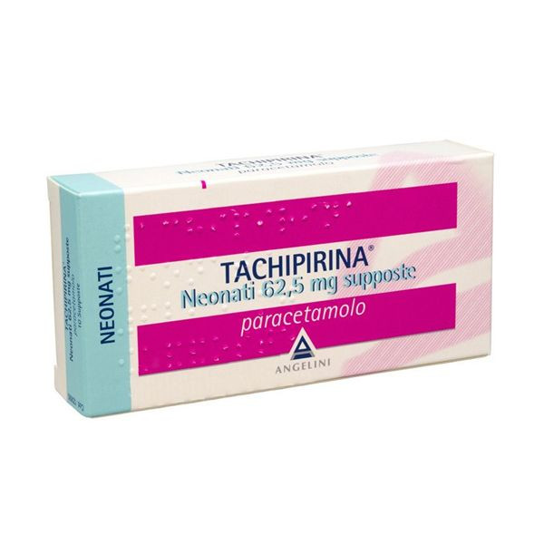 Image of Tachipirina neonati 10 supposte 62,5mg cod085