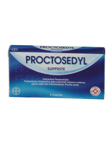 PROCTOSEDYL*6SUPPOSTE