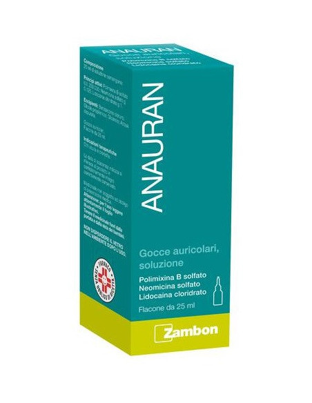 Anauran gocce auricolari 25ml