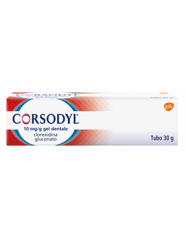 CORSODYL*GEL DENT 30G 1G/100G
