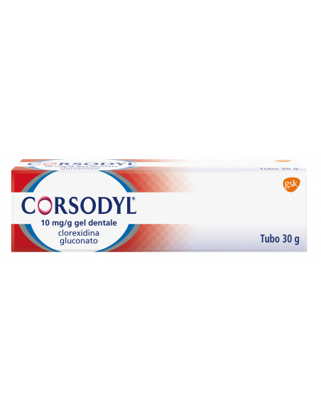Corsodyl*gel dent 30g 1g/100g