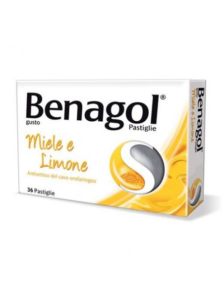 Benagol*36 pastiglie miele limone