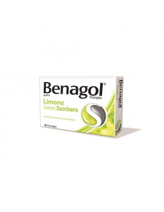 Benagol*16 pastiglie limone s/z | Clubfarma